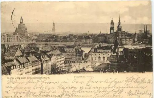 BLICK VON DER DREIKÖNIGSKIRCHE DRESDEN -555144