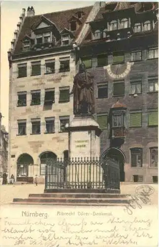 Nürnberg Albrecht Dürer Denkmal -555134