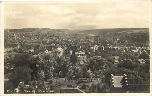 Pforzheim. Blick vom Wasserturm -555072