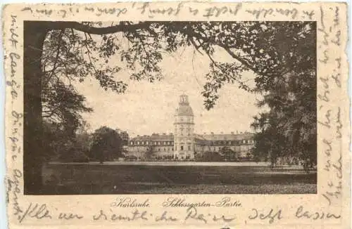 Karlsruhe. Schlossgarten-Partie. -555268