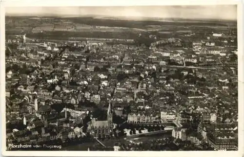 Pforzheim vom Flugzeug -555062