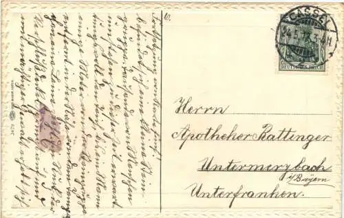 CASSEL-WILHELMSHÖHE Grosse Fontäne Tempelchen -555180