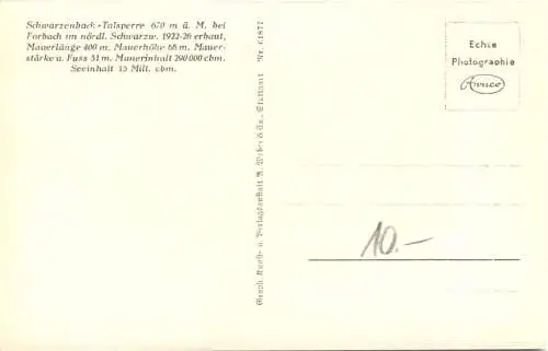 Schwarzenbach-Talsperre -555246
