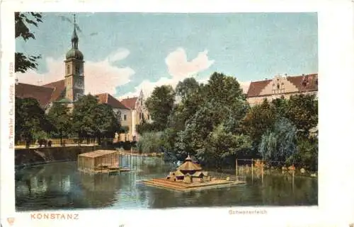 KONSTANZ Schwanenteich -555242