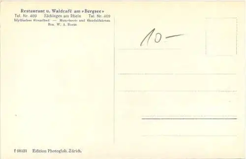 Säckingen. Bergsee -555518