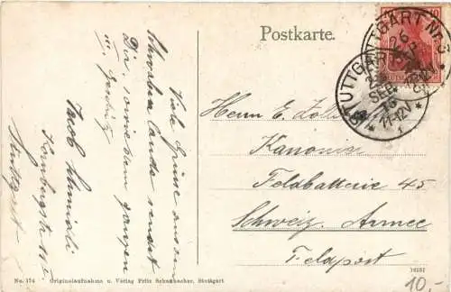 Stuttgart. Marktplatz mit Rathaus -555604