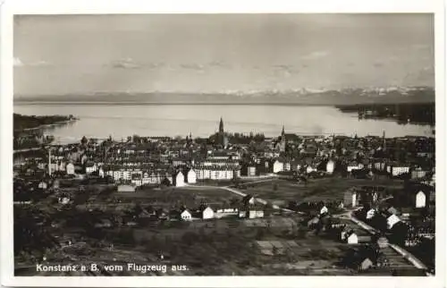 Konstanz . B. vom Flugzeug -555592