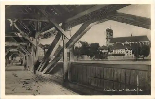 Säckingen mit Rheinbrücke -555522