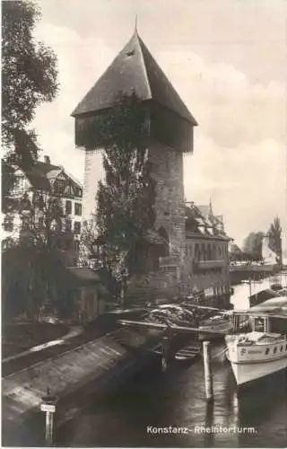 Konstanz-Rhein torturm -555586