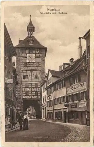 Konstanz Schnetztor und Hushaus -555582
