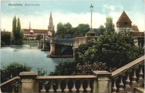 Konstanz. Rheinbrücke. -555556