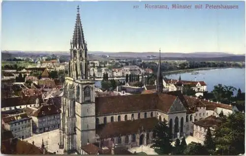 Konstanz, Münster mit Petershausen -555428