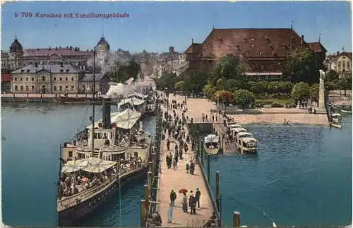 Konstanz mit Konziliumsgebäude -555386