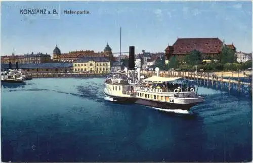 KONSTANZ a. B. Hafenpartie -555436