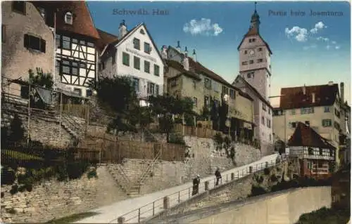 Schwäb. Hall Partie beim Josenturm -555702