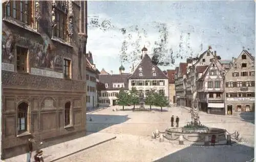 Ulm a.D Marktplatz -555718
