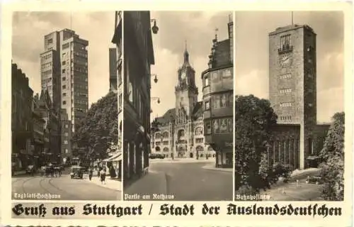Gruß aus Stuttgart / Stadt der Auslandsdeutschen -555794