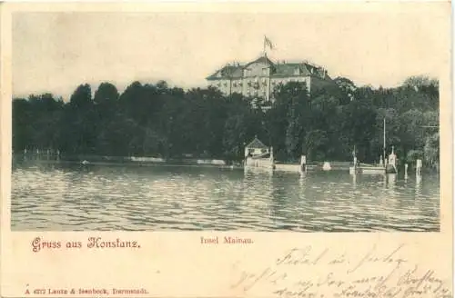 Gruss aus Konstans. Insel Mainau. -555798