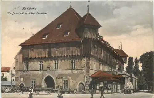 Konstanz Kaufhaus mit dem Conciliumsaal -555812