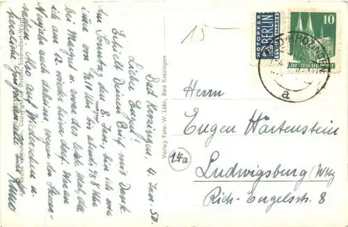Thermalbad Krozingen (Baden) Pension Schumm Theresienheim -555790