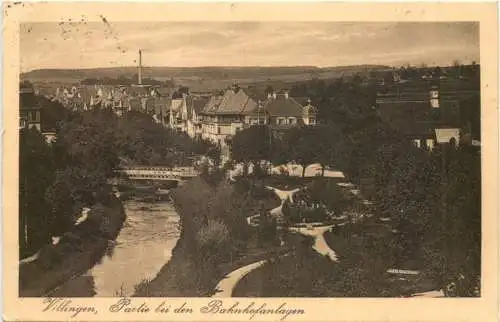 Villinglingen, Partie bei den Bahnhofanlagen -555800