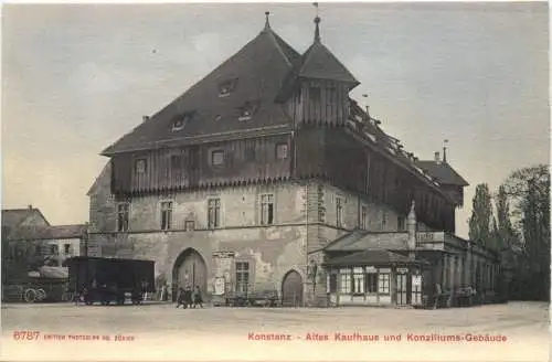 Konstanz Altes Kaufhaus d Konsiliums-Gebäude -555810