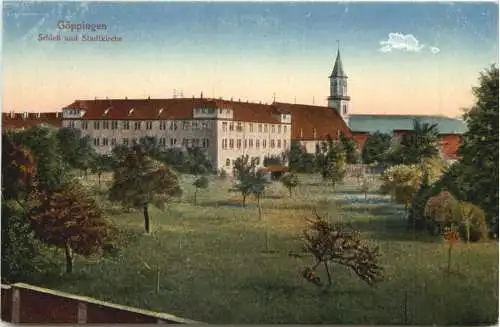 Göppingen Schloß und Stadtkirche -555836