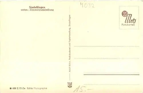 Sindelfingen - Zimmerplatzsiedlung -770694