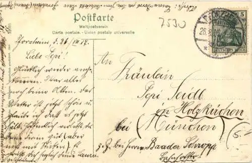 Pforzheim. Partie bei der Altstädter Kirche -555978
