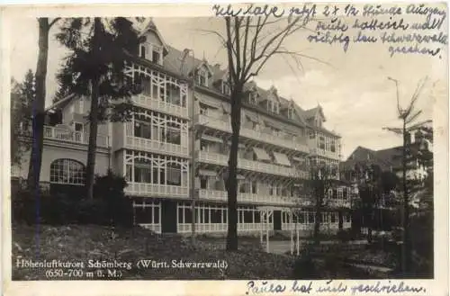 Höhenluftkurort Schömberg (Württ. Schwarzwald) -555960