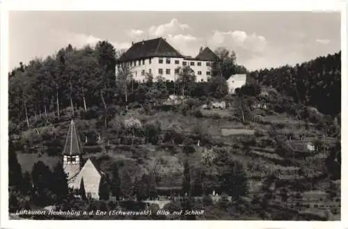Luftkurort Neuenbürg a. d. Enz (Schwarzwald). Blick auf Schloss -555990