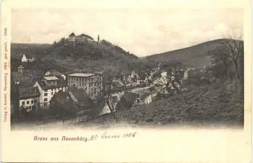 Gruss aus Neuenbürg. -556014
