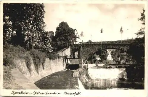 Pforzheim-Dillweißenstein, Wasserfall -556038