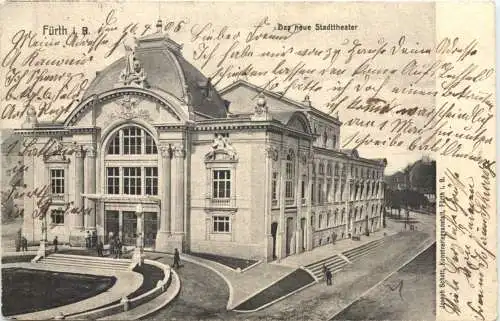 Fürth Das neue Stadttheater -556094