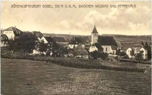 HÖHENLUFTKURORT DOBEL, 720 M Ü. D. M., ZWISCHEN WILDBAD UND HERRENALB -555862