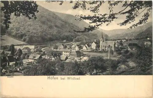 Höfen bei Wildbad. -555882
