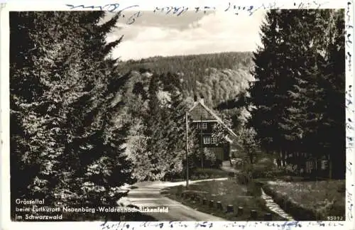Grösseltal beim Lunkurort Neuenbürg-Waldrennach-Birkenfeld -555900