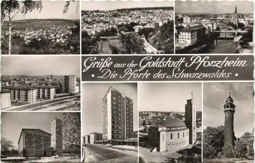 Grüße aus der Goldstadt Pforzheim Die Pforte des Schwarzwaldes -555942