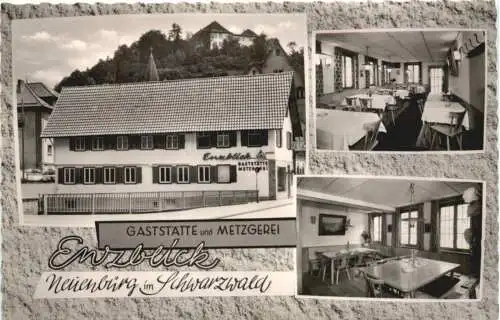 GASTSTATTE und METZGERE Enzblick Neuenburg Schwarzwald -555856