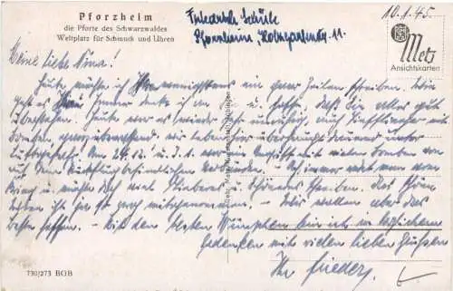 Beste Grüsse aus pforzheim -556082