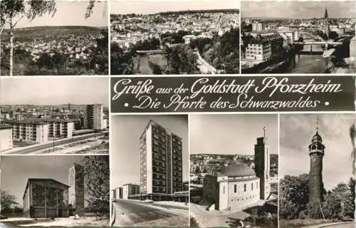 Grüße aus der Goldstadt Pforzheim Die Pforte des Schwarzwaldes -555936