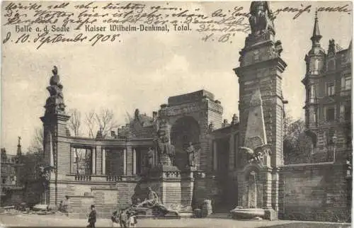 halle a. d. Saale Kaiser Wilhelm-Denkmal, Total -556118