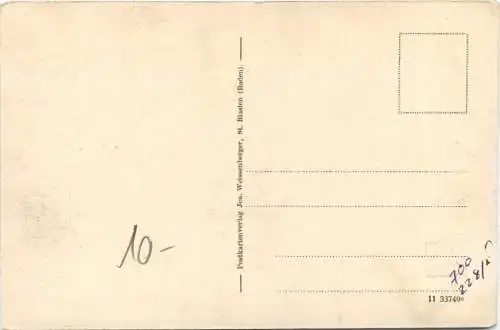 ST. BLASIEN... VILLA KEHRWIEDER. -556160