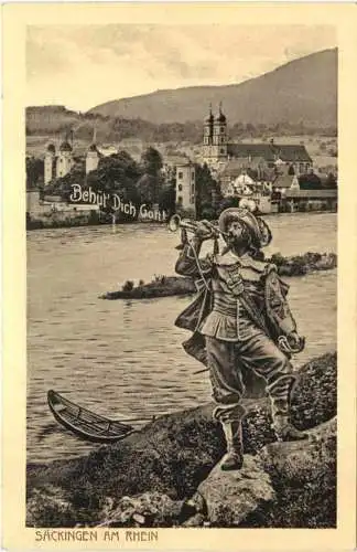 SÄCKINGEN AM RHEIN behüt dich Gott -556200