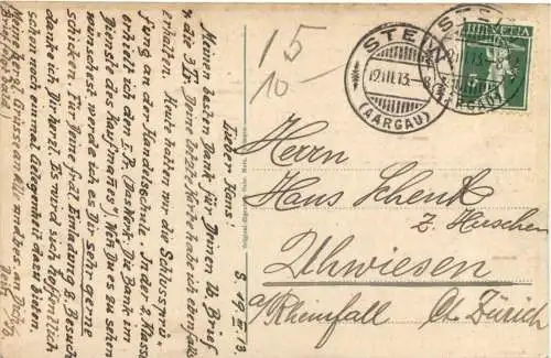 SÄCKINGEN AM RHEIN behüt dich Gott -556200