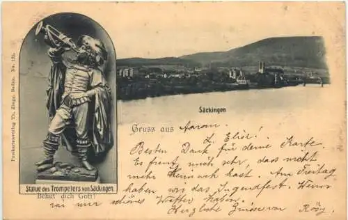 Statue des Trompeters von Säckingen -556198