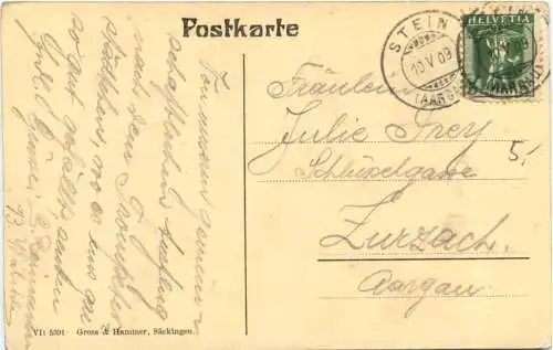 Säckingen.Scheffeldenkmal -556168