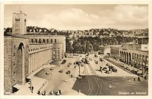 Stuttgart, am Bahnhof -556208