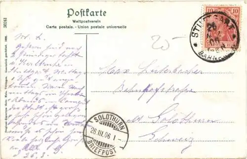 Stuttgart Marktplatz mit neuem Rathaus -556204