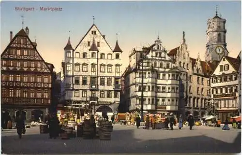 Stuttgart Marktplatz -556280